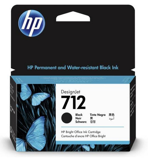 Cartridge HP 712, 38 ml čierna HP 712, 38 ml (3ED70A) čierna