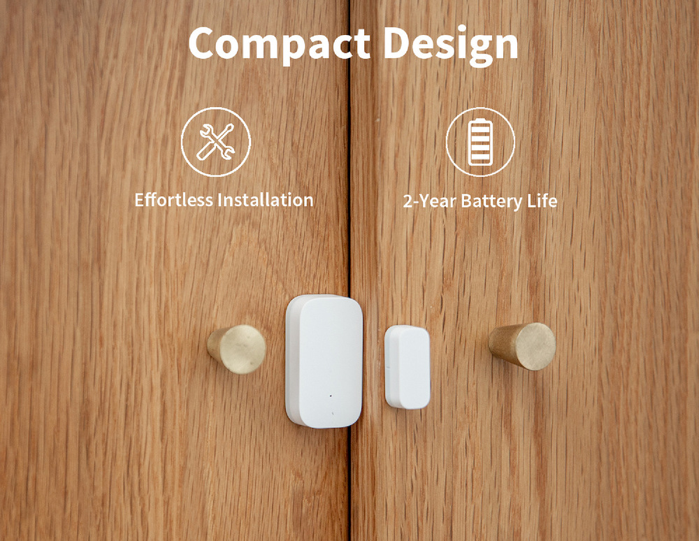 Senzor Aqara Smart Home Dverný a Okenný senzor T1 biely Senzor Aqara Smart Home Dverný a Okenný senzor T1 biely