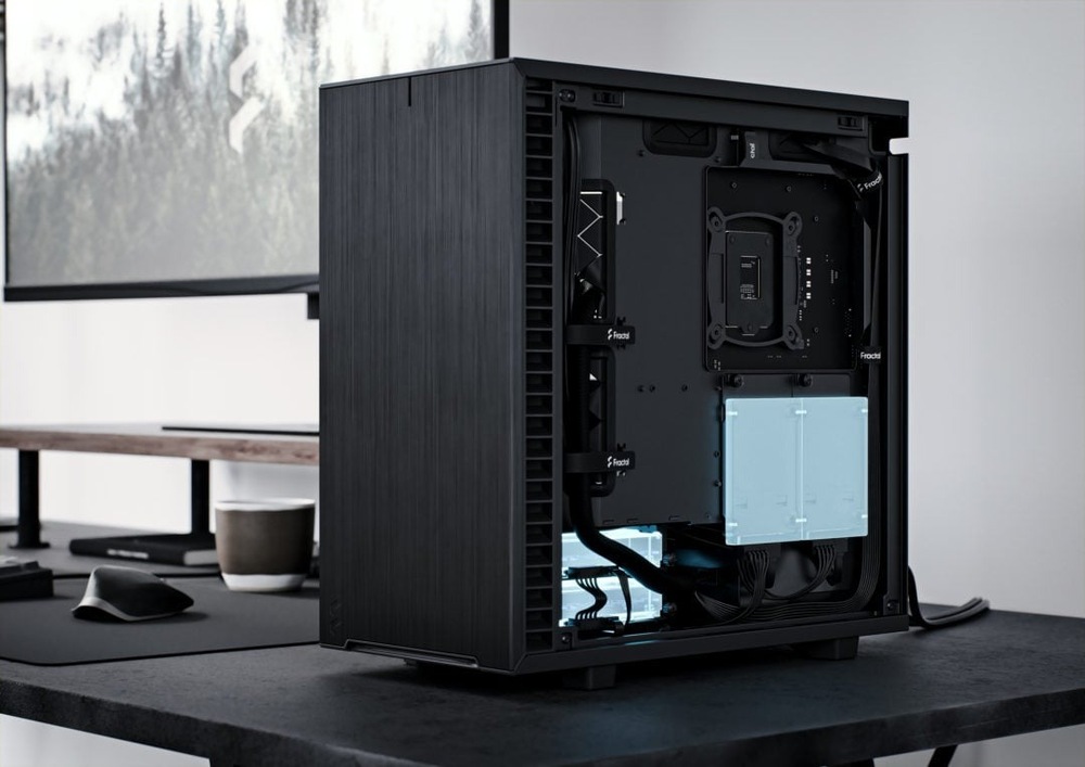Case FRACTAL DESIGN Define 7 Mini Tempered Glass Light Tint čierna FRACTAL DESIGN Define 7 Mini Tempered Glass Light Tint