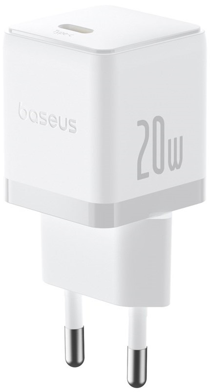 Nabíjačka do siete Baseus Palm 20W USB-C PD QC 3.0 - biela