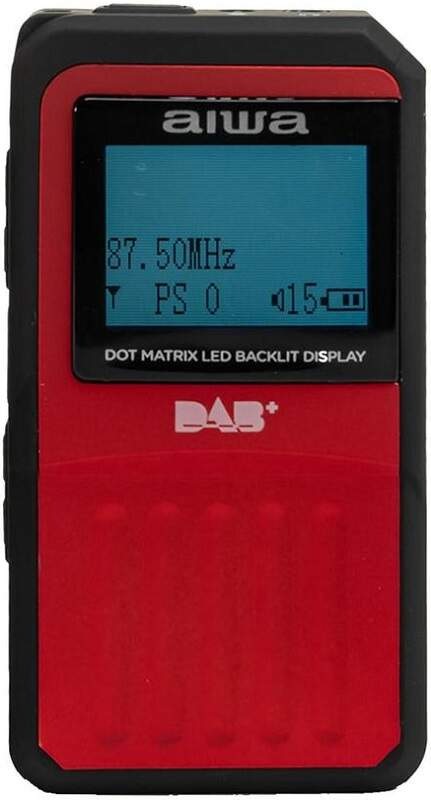 Rádioprijímač s DAB+ AIWA RD-20DAB červený Rádioprijímač s DAB+ AIWA RD-20DAB červený