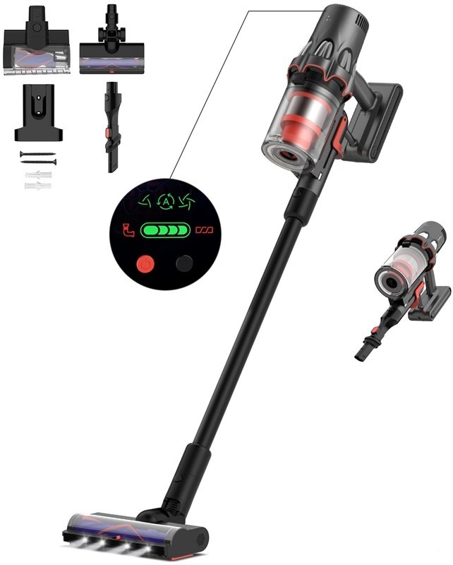 Tyčový vysávač Deerma DEM-T50W sivý