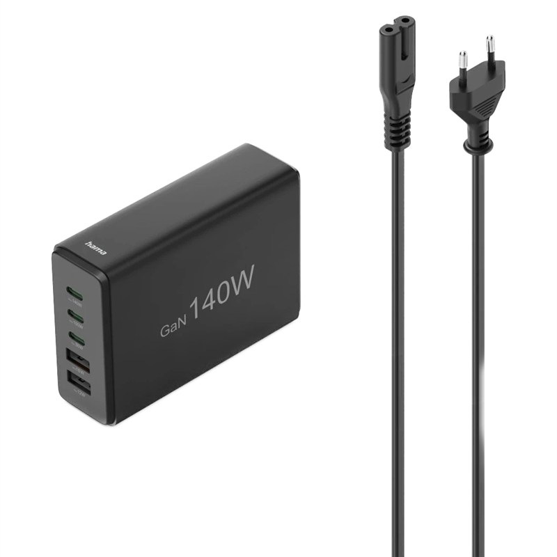Napájací adaptér Hama s výkonom 140 W, sieťové napájanie