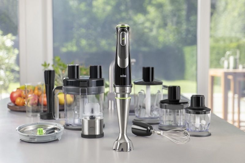 Ponorný mixér Braun MultiQuick 9 MQ9195XLI čierny/nerez