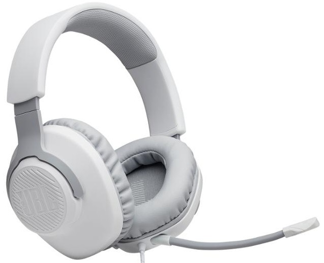 Headset JBL Quantum 100 biely