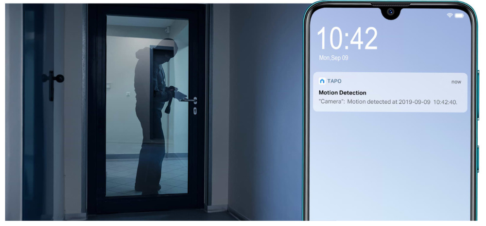 IP kamera TP-Link Tapo C100 biela IP kamera TP-Link Tapo C100 biela
