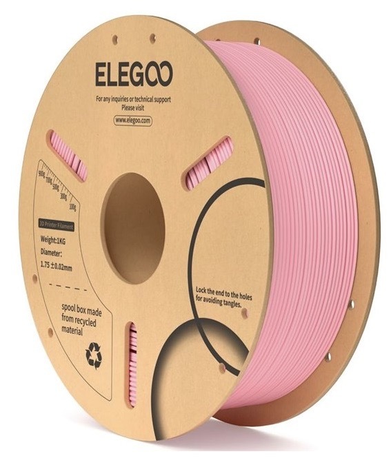 Tlačová struna (filament) Elegoo PLA 1,75mm ružový