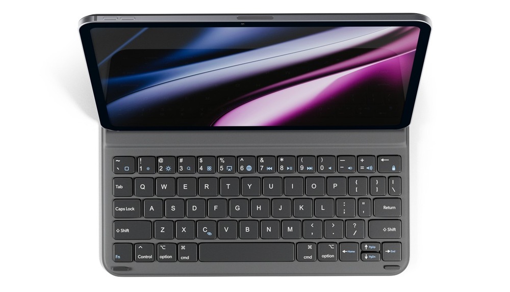 Pohľad zhora na klávesnicu puzdra Epico UltraBoard