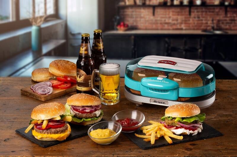Gril Ariete Party Time Hamburger ART 205/01