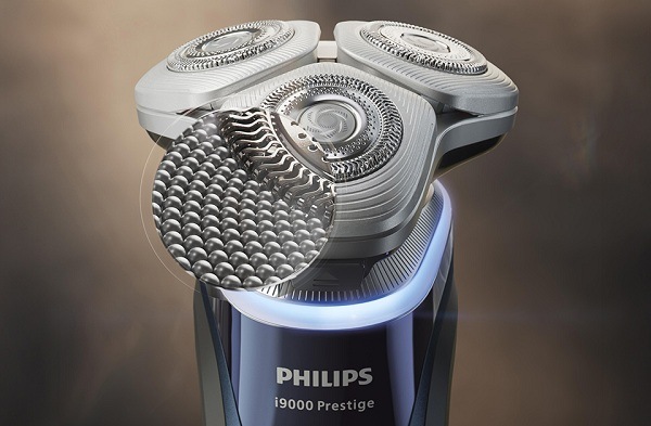 Holiaci strojček Philips i9000 Prestige XP9201/33 modrý