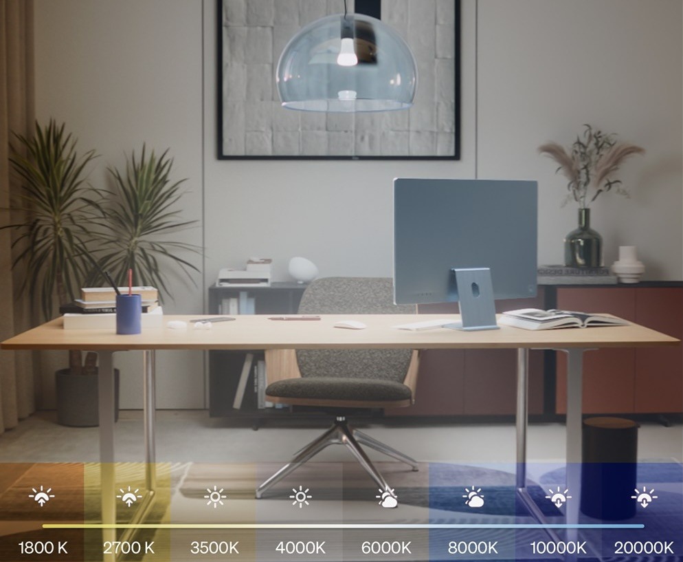 Inteligentná žiarovka Philips Hue Bluetooth, E27, A67, 1600 lm, White and Color Ambiance