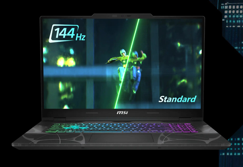 Notebook MSI Cyborg 17 B2RWFKG-064XCZ čierny