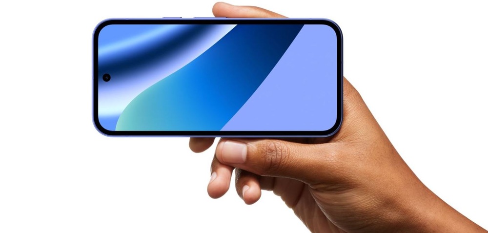 Mobilný telefón Google Pixel 10a 5G 8 GB / 128 GB fialový Ruka drží smartfón Google Pixel 10a