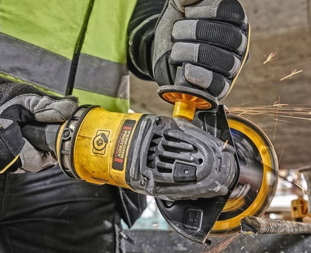 Uhlová brúska akumulátorová Dewalt 54V XR Flexvolt DCG418NT (bez baterie)