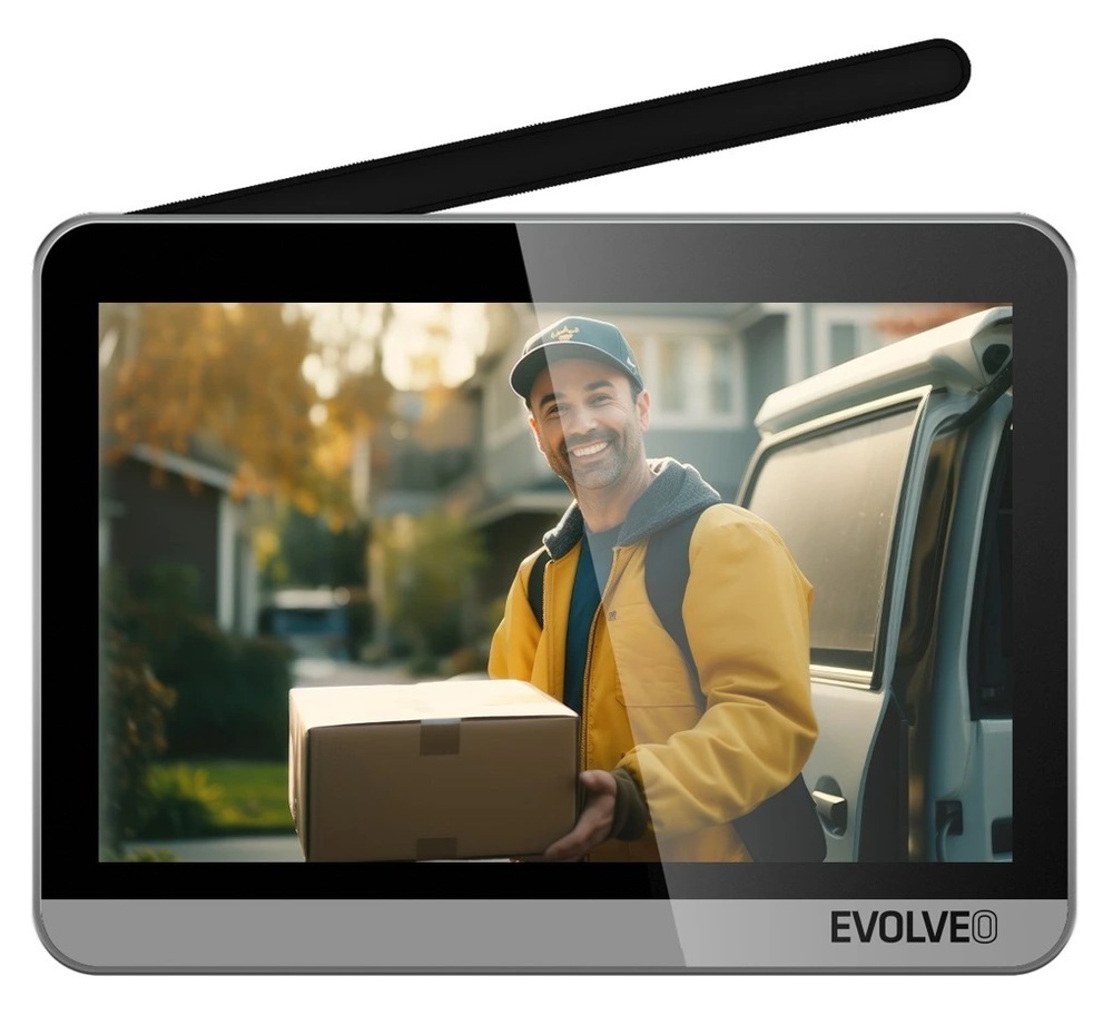 Dverný videotelefón Evolveo DoorPhone W7 strieborný