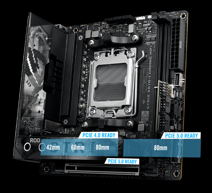 Základná doska Asus ROG Strix X870-I GAMING WIFI Základná doska Asus ROG Strix X870-I GAMING WIFI