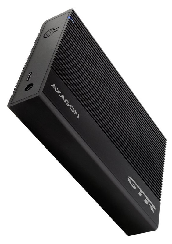 Externý rámček Axagon s technológiou UASP, čierna farba