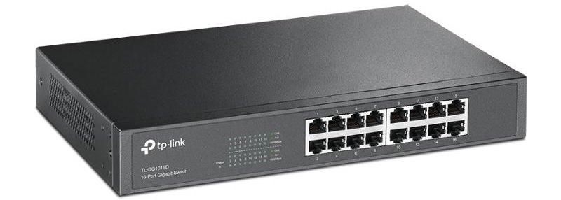 Switch TP-Link TL-SG1016D sivý