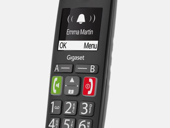 Domáci telefón Gigaset E290 čierny
