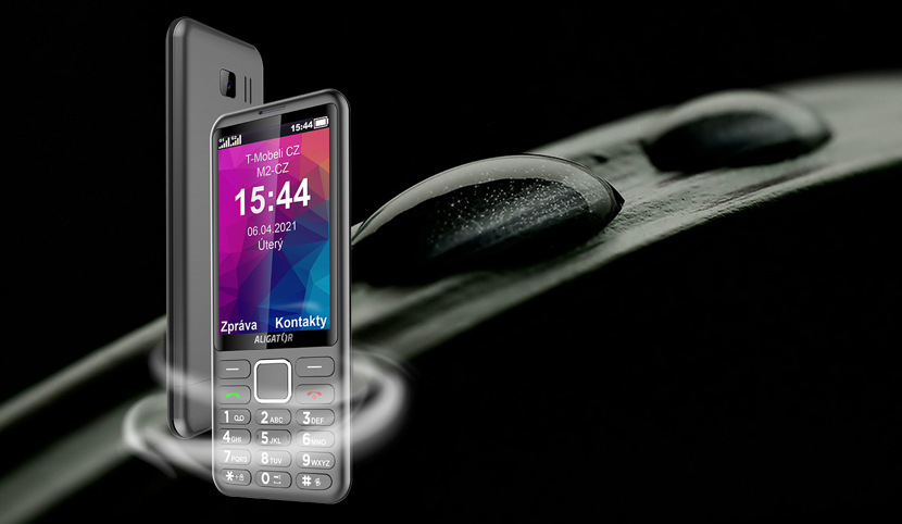 Mobilný telefón Aligator D950 Dual Sim zlatý Mobilný telefón Aligator D950 Dual Sim zlatý
