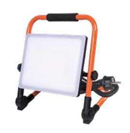 Reflektor Solight 50 W, 4500 lm, 4000 K, IP65, so sklopným stojanom oranžový Reflektor Solight 50 W, 4500 lm, 4000 K, IP65, so sklopným stojanom oranžový