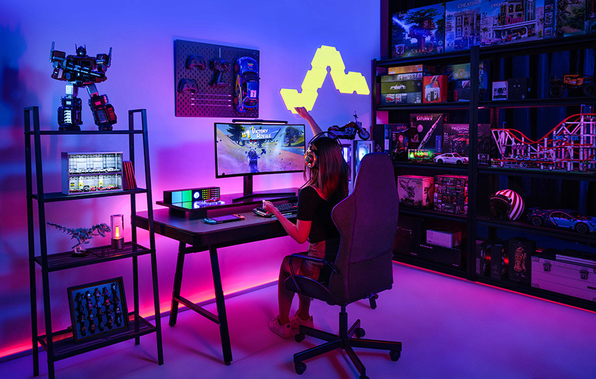 Stolná lampa Yeelight Smart Gaming Cube Spot - Expansion Pack čierna Stolná lampa Yeelight Smart Gaming Cube Spot - Expansion Pack čierna