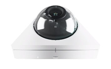 IP kamera Ubiquiti UniFi Protect UVC-G5-Dome, outdoor, 4Mpx, IR, PoE napájanie, LAN 100Mb, antivandal biela