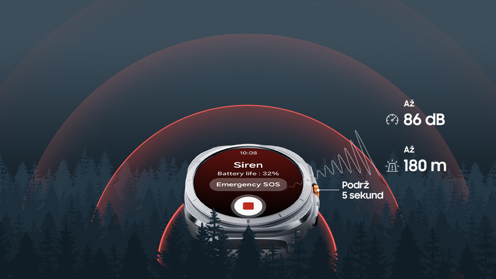 Inteligentné hodinky Samsung Galaxy Watch Ultra LTE sivé Samsung Galaxy Watch Ultra
