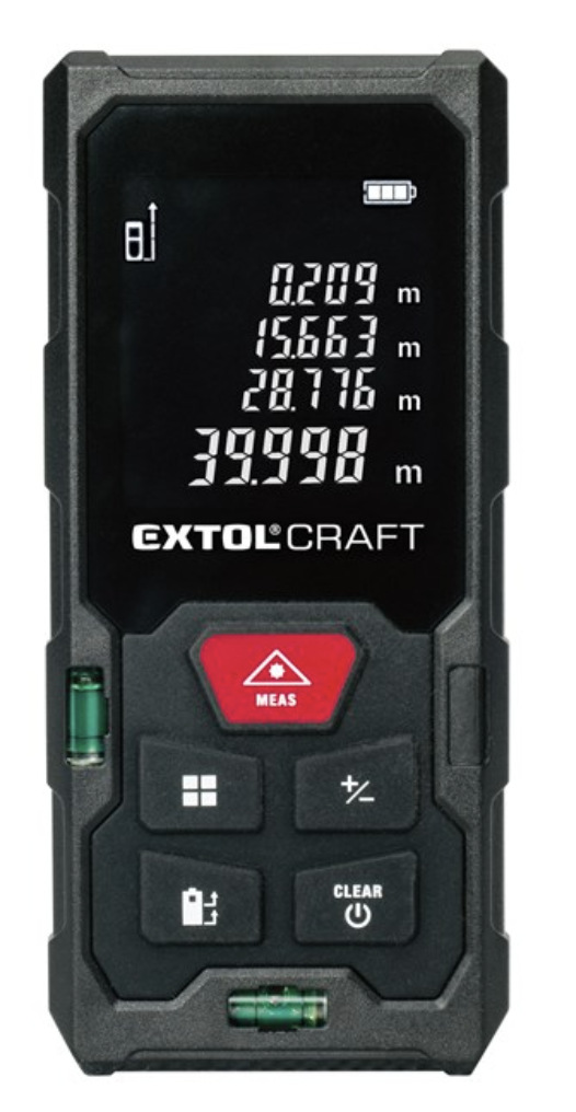 Laserový diaľkomer Extol Craft 920202,  0,05-50 m
