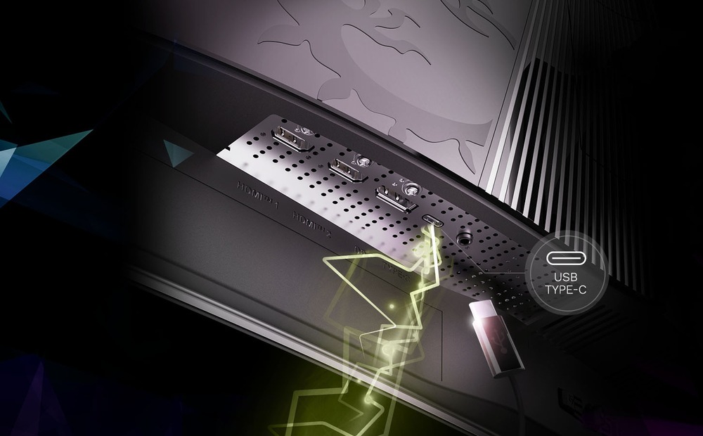 Herný monitor MSI MAG 321CUP QD-OLED čierny Herný monitor MSI MAG 321CUP QD-OLED čierny