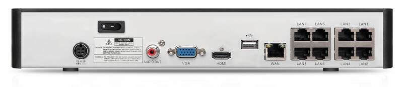 Kamerový systém iGET HOMEGUARD HGNVK84804 (NVR + 4x kamera) biely Kamerový systém iGET HOMEGUARD HGNVK84804 (NVR + 4x kamera) biely