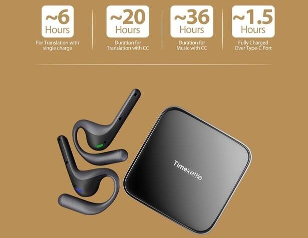 Hlasový prekladač Timekettle W4 PRO AI čierny Hlasový prekladač Timekettle W4 PRO AI čierny