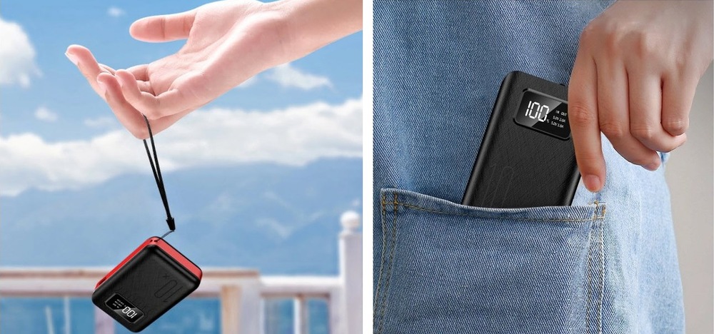 Powerbank Viking go10, 10000mAh čierny Viking go10