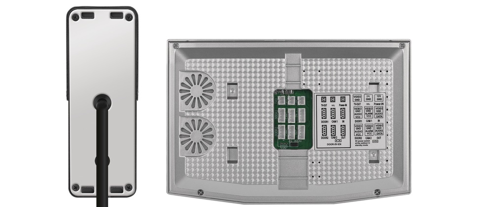 Dverný videotelefón EMOS GoSmart IP-750A, Wi-Fi čierny/strieborný Dverný videotelefón EMOS GoSmart IP-750A, Wi-Fi čierny/strieborný