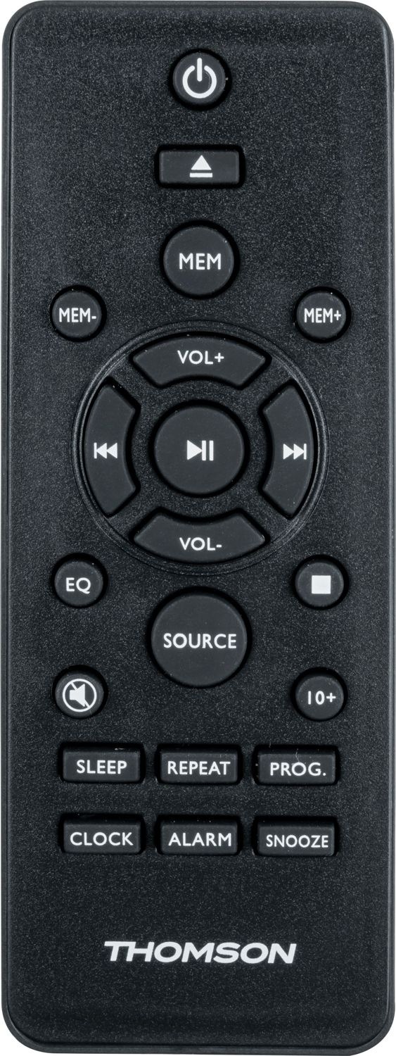 Mikro HiFi systém Thomson MIC123BT čierny/hnedý Mikro HiFi systém Thomson MIC123BT čierny/hnedý