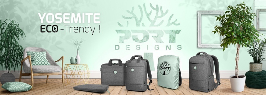 Puzdro na notebook PORT DESIGNS Yosemite Eco na 15,6" sivé „“