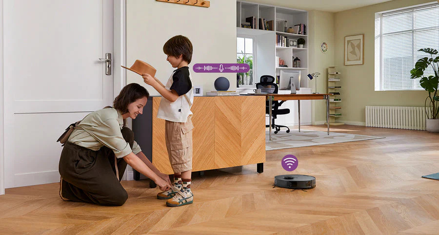 Robotický vysávač Eureka E20 Plus čierny Robotický vysávač Eureka E20 Plus čierny