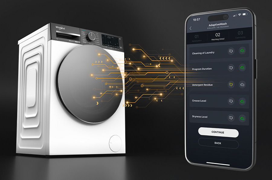 Práčka Whirlpool WPM 99W ADS CS, AdaptiveWash
