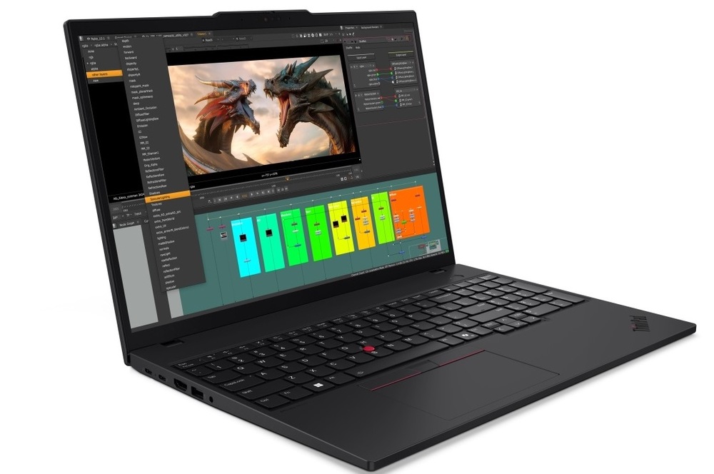 Notebook Lenovo ThinkPad P16s Gen 4 otočený doprava