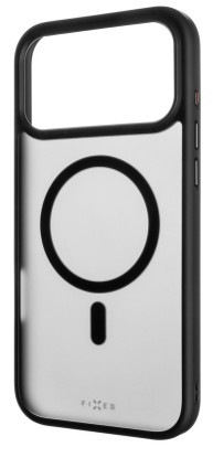 Kryt na mobil FIXED MagMisty s podporou MagSafe na Apple iPhone 17 Pro Max v čiernej farbe