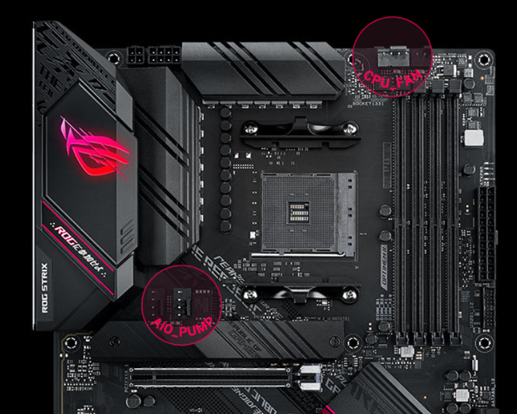 Základná doska Asus ROG Strix B550-F GAMING Asus ROG Strix B550-F GAMING spolieha na robustné napájanie