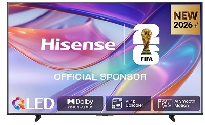 Televízia Hisense 85E7S s farbami na displeji