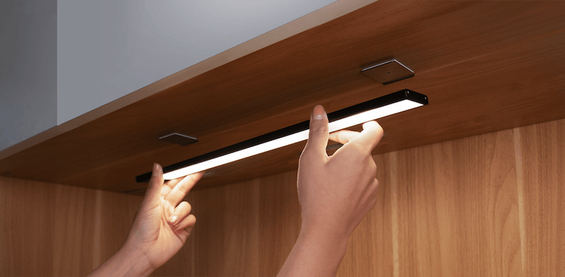 Svietidlá Yeelight Motion Sensor Closet Light A20 strieborné