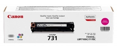 Toner Canon CRG-731M, 1500 strán purpurová farba