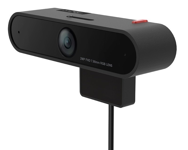 Webkamera Lenovo s uhlom záberu 90 °, pripojenie cez USB