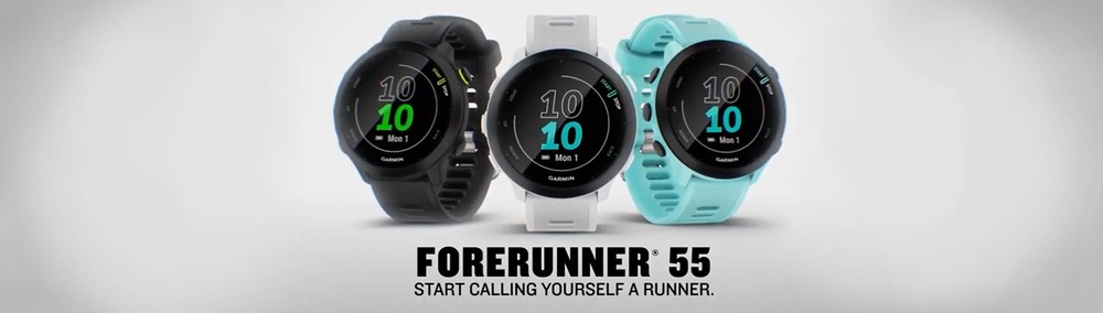 Inteligentné hodinky Garmin Forerunner 55 biele Garmin Forerunner 55