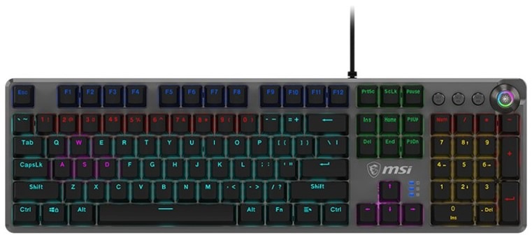 Klávesnica MSI FORGE GK310 čierna