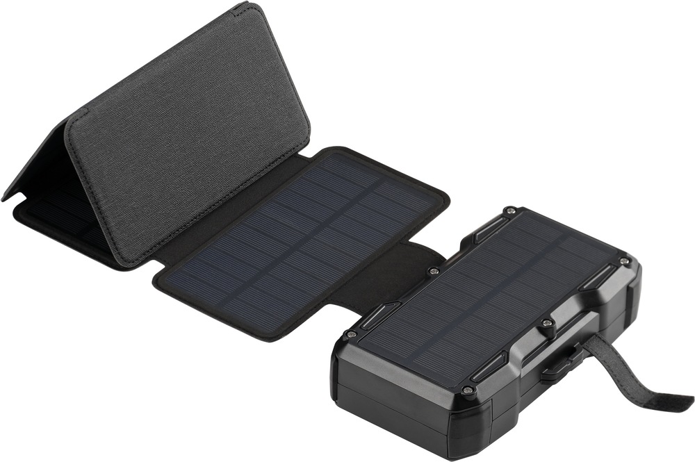 Powerbank Sandberg Solar 5-Panel 27000 mAh čierny Powerbanka Sandberg Solar 5-Panel 27 000 mAh s rozloženými solárnymi panelmi