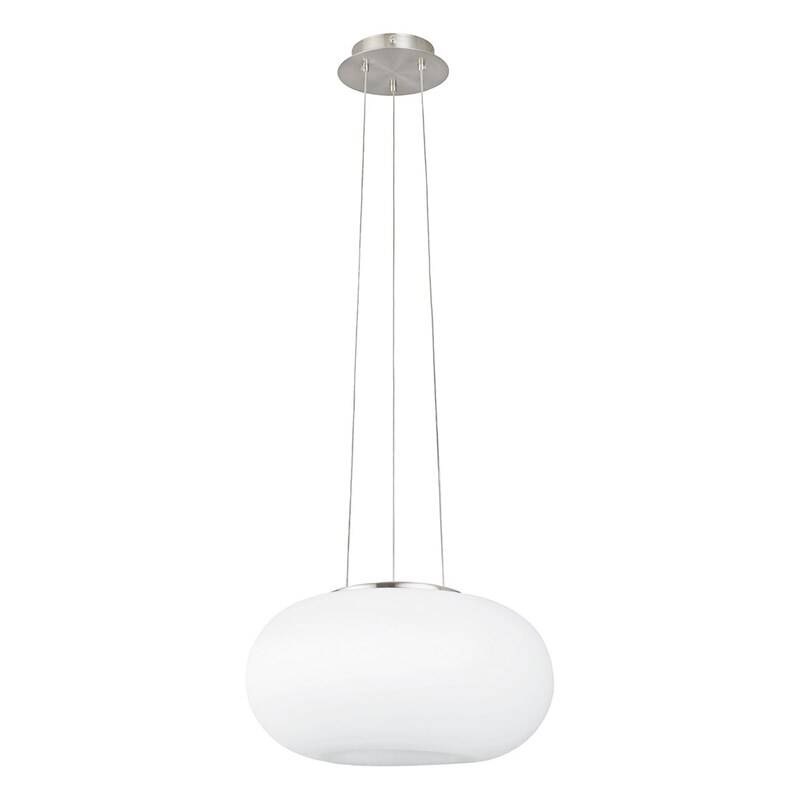 Závesné svietidlo Eglo Optica, 35 cm biele Závesné svietidlo Eglo Optica, 35 cm biele