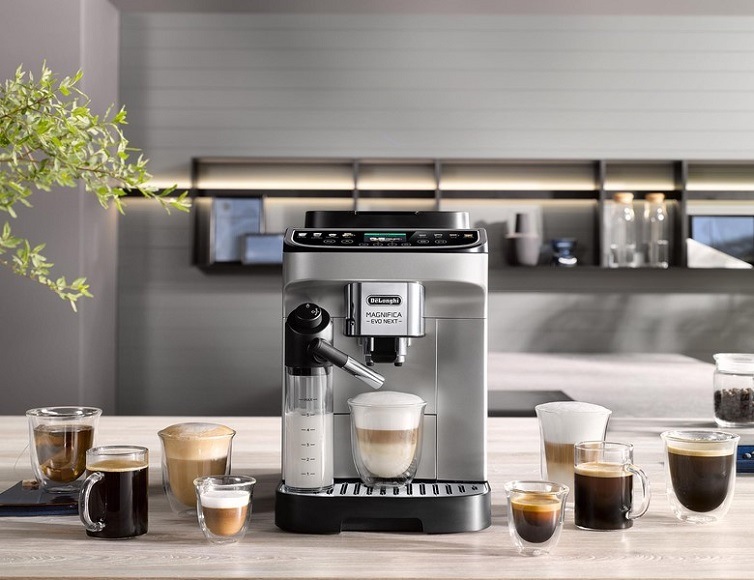 Automatický kávovar De'Longhi Magnifica Evo Next ECAM 310.80.SB čierny/strieborný